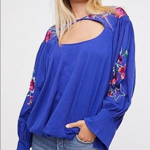 Free People Long Sleeve Blouse     A